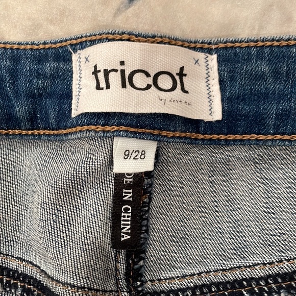 Tricot distressed jeans size 9 - Picture 3 of 4